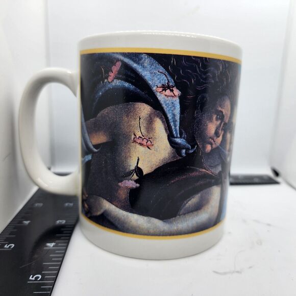 Cafe Arts Coffee Mug Botticelli The Birth Of Venus Henriksen‎ Imports 4 in Tall - Picture 2 of 6
